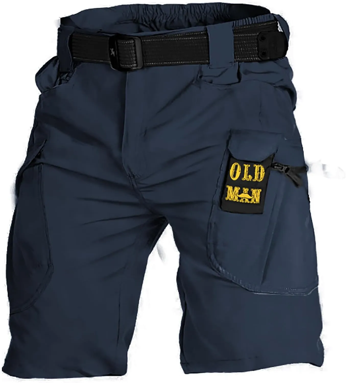 Cargo Shorts for Men 2025 Summer Outdoor Tactical Shorts Patriotic Print Graphic Multi-Pocket Military Work Pants