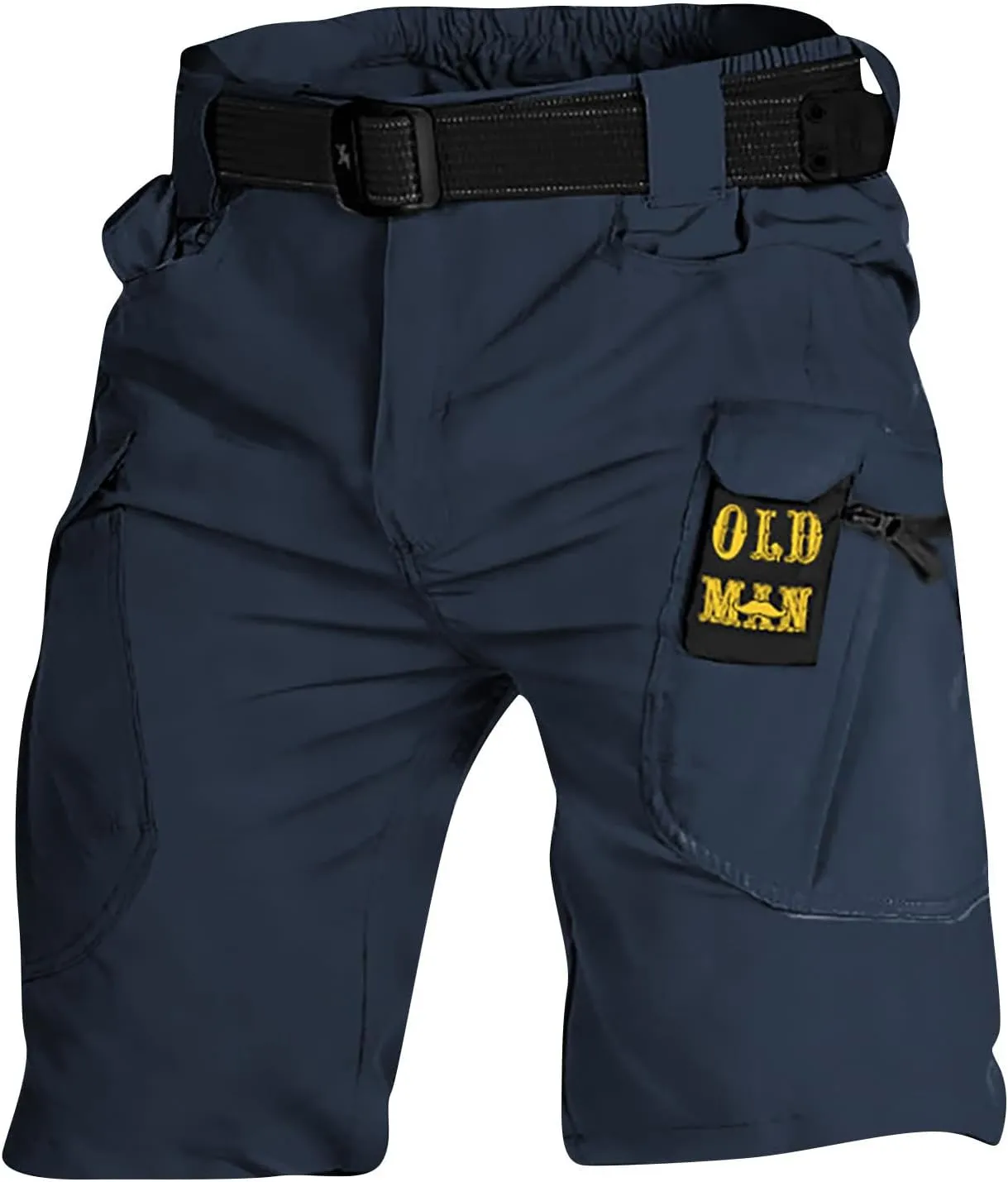 Cargo Shorts for Men 2025 Summer Outdoor Tactical Shorts Patriotic Print Graphic Multi-Pocket Military Work Pants