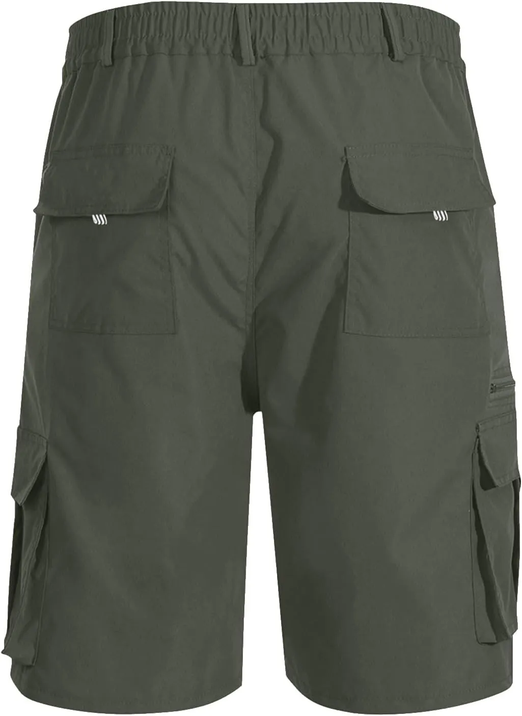 Cargo Shorts for Men Relaxed Lightweight Workout Shorts 2025 Summer Elastic Waist Zipper Golf Tactical SweatShorts