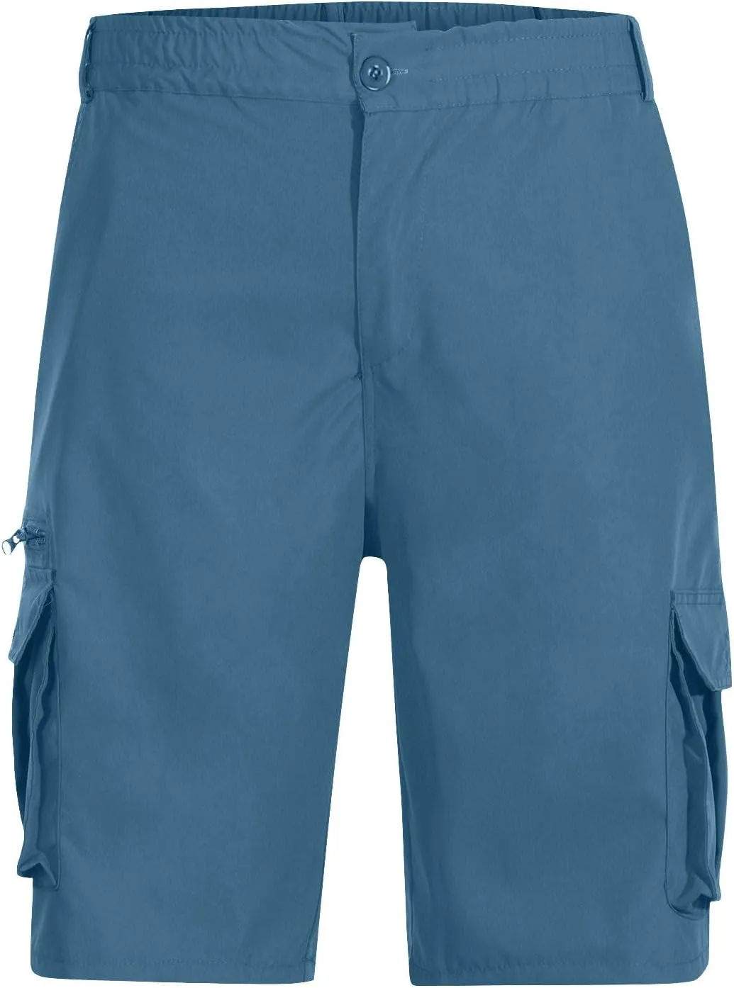 Cargo Shorts for Men Relaxed Lightweight Workout Shorts 2025 Summer Elastic Waist Zipper Golf Tactical SweatShorts