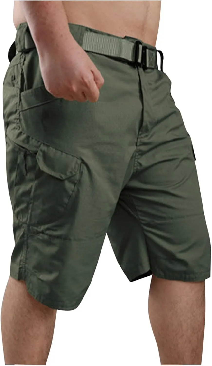 Cargo Shorts for Mens Quick Dry Hiking Classic Cargo Shorts Causal Solid Summer Pants with Pockets 2025
