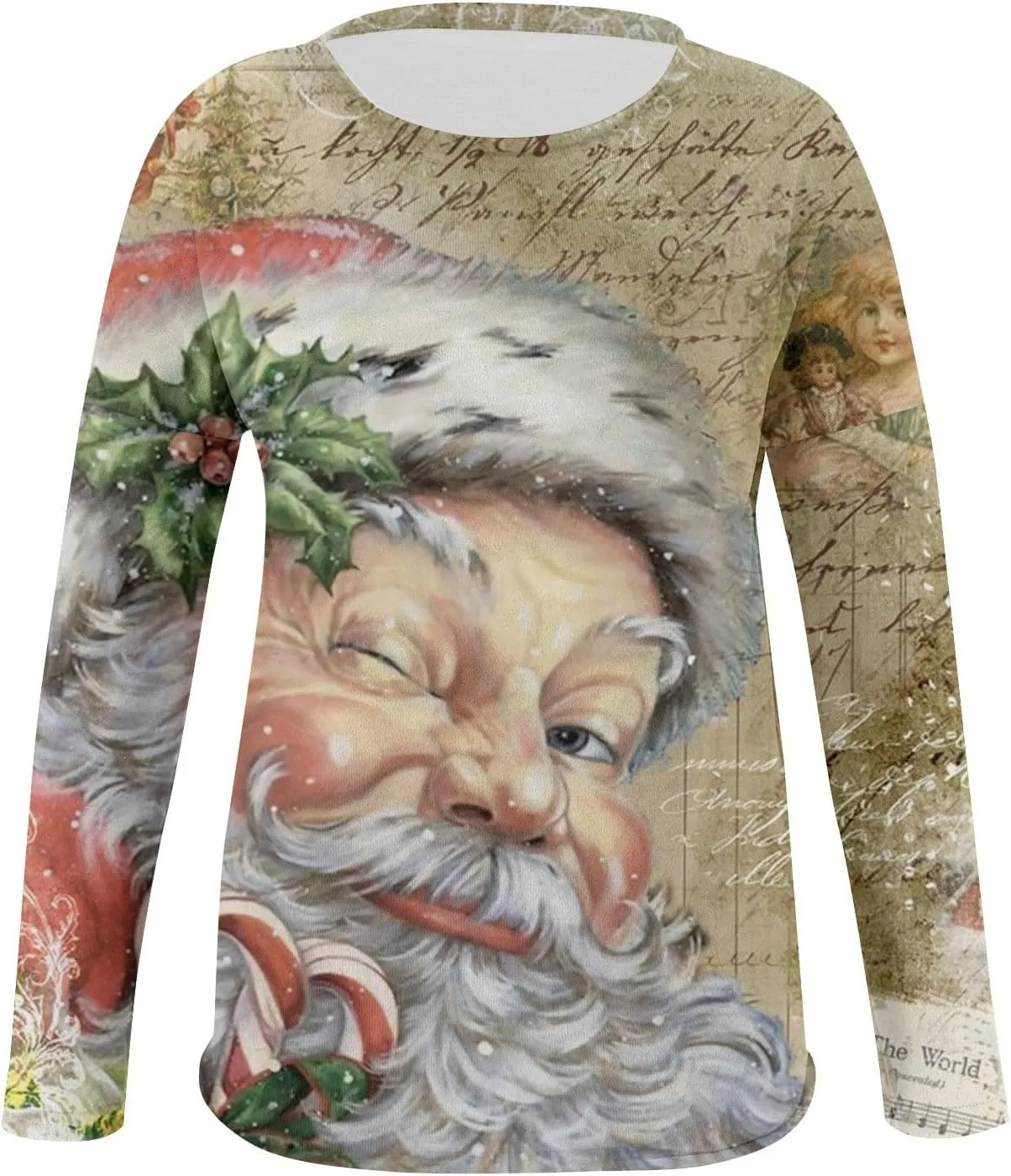 Christmas Outfits For Women Cute Christmas Tree Sweaters Oversized Crewneck Holiday Sweatshirts 2024 Fall Winter