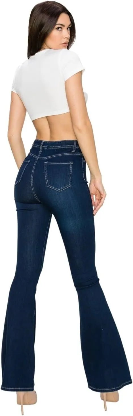 FASHION-LAND High Waisted Skinny Denim Distressed Ripped Jeans Pants Summer