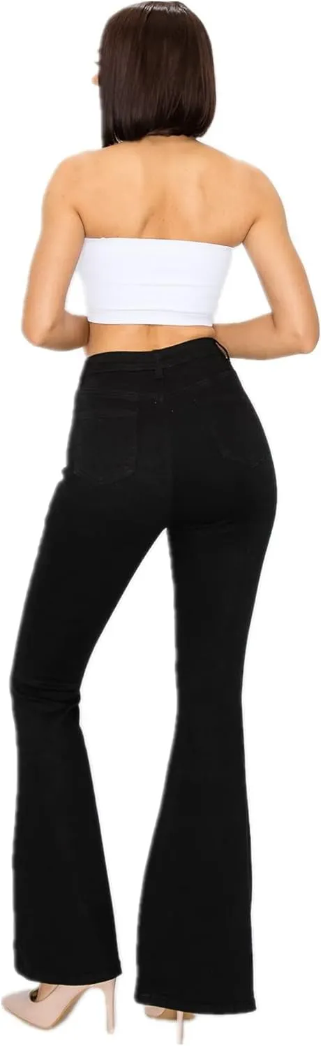 FASHION-LAND High Waisted Skinny Denim Distressed Ripped Jeans Pants Summer