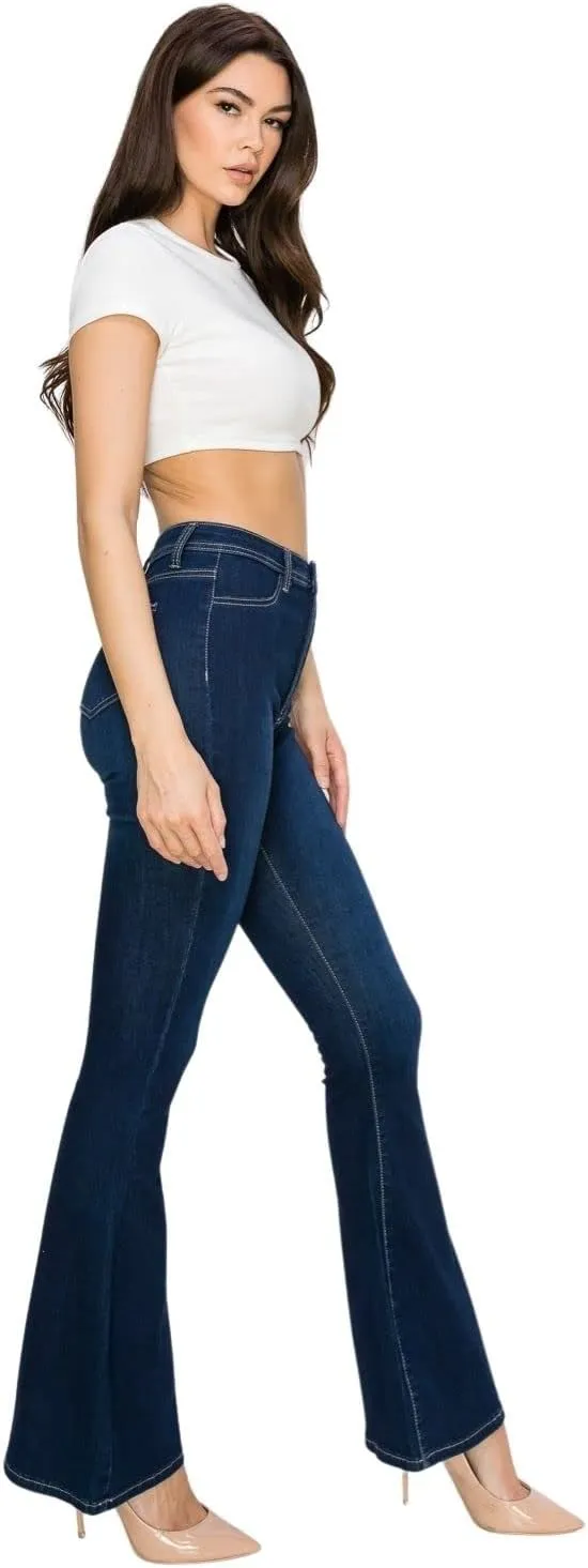 FASHION-LAND High Waisted Skinny Denim Distressed Ripped Jeans Pants Summer