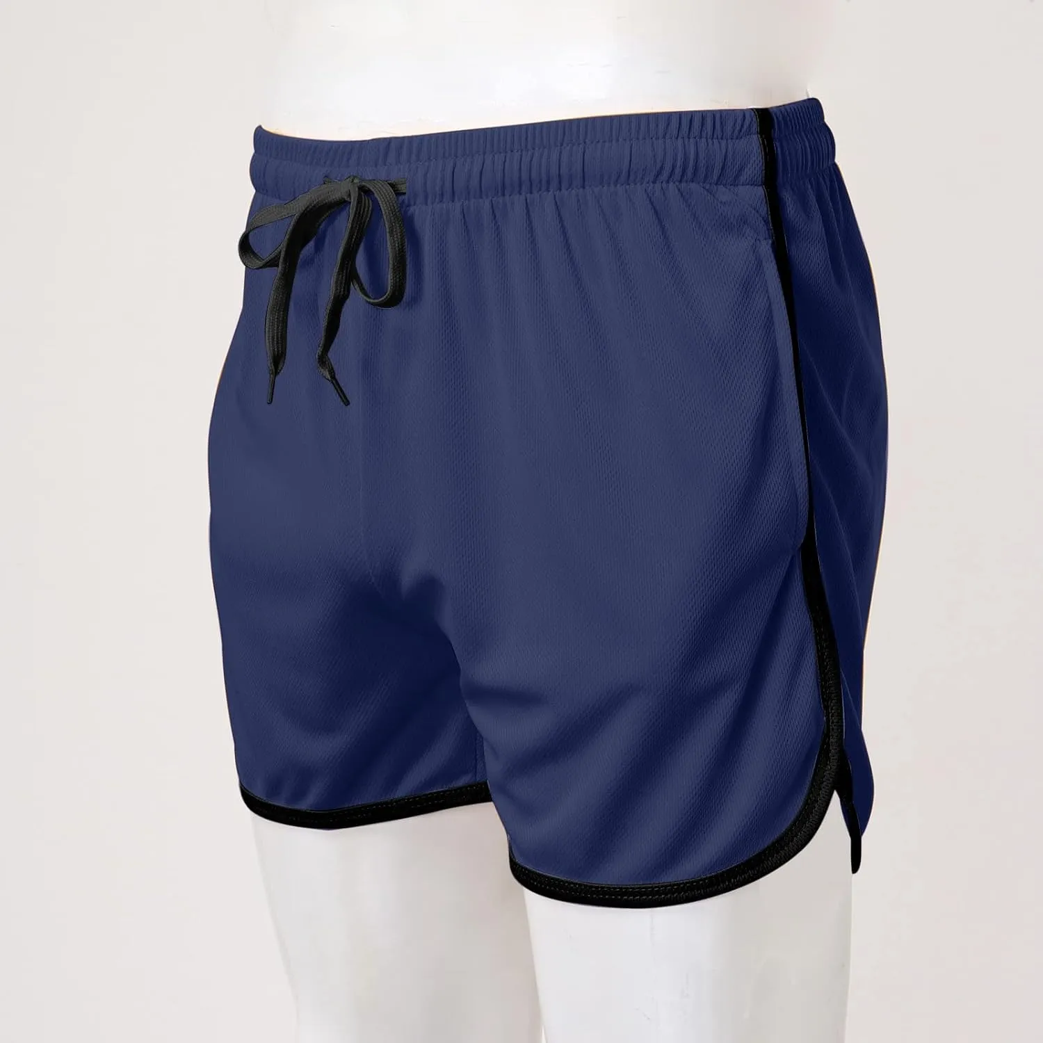 Gym Shorts Men, Men's 2 in 1 Running Shorts 3" Quick Dry Bodybuilding Weightlifting Athletic Workout Shorts for Men