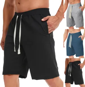 Gym Shorts Men, Men's 2 in 1 Running Shorts 3" Quick Dry Bodybuilding Weightlifting Athletic Workout Shorts for Men