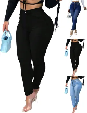 Jeggings for Women High Waisted Skinny Jeans Trendy Denim Casual Pants Jean Leggings with Pockets 2025