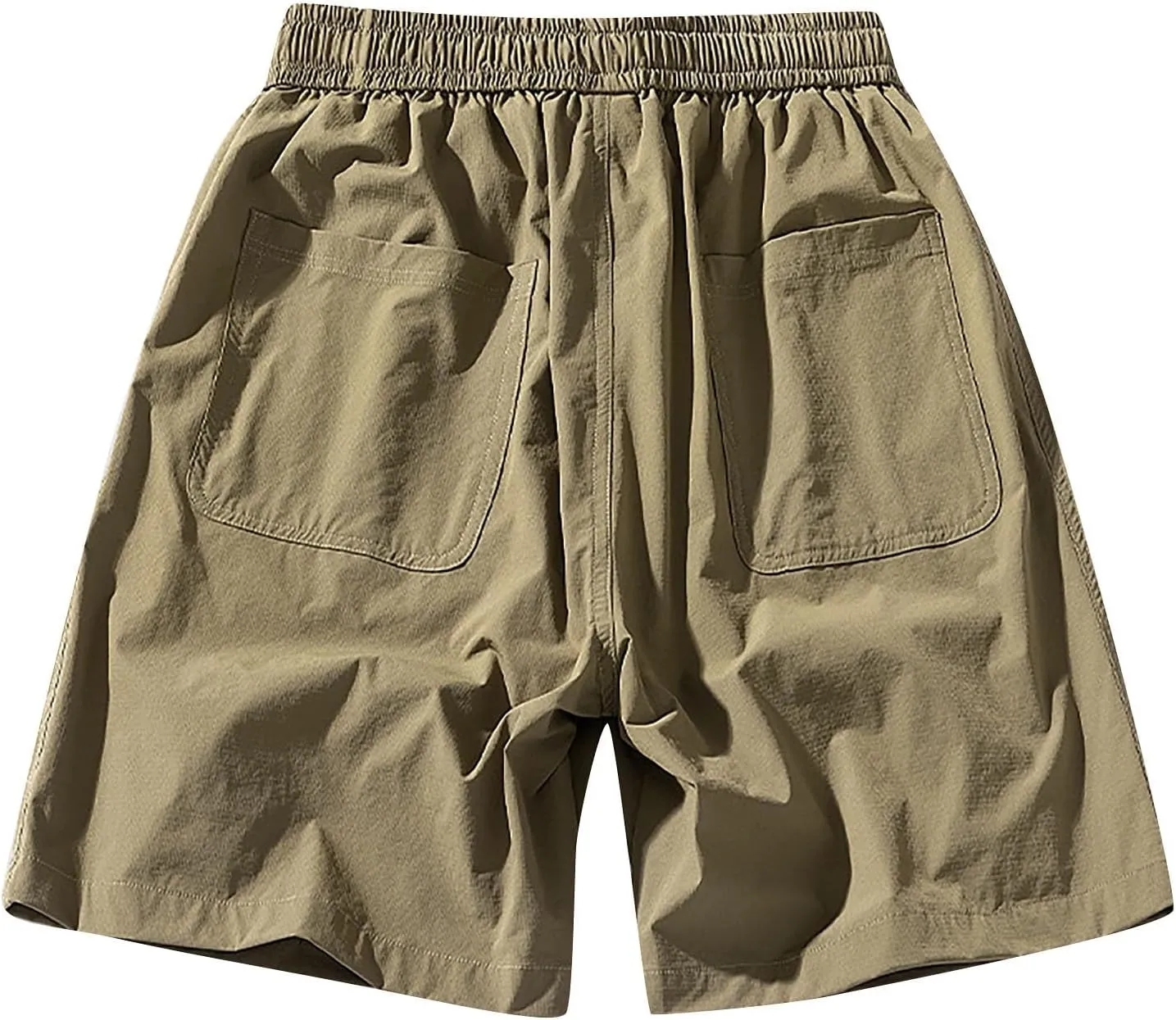 Mens Athletic Shorts Workout Gym Running Exercise Training Drawstring Fashion 2024 Sports Shorts with Pockets