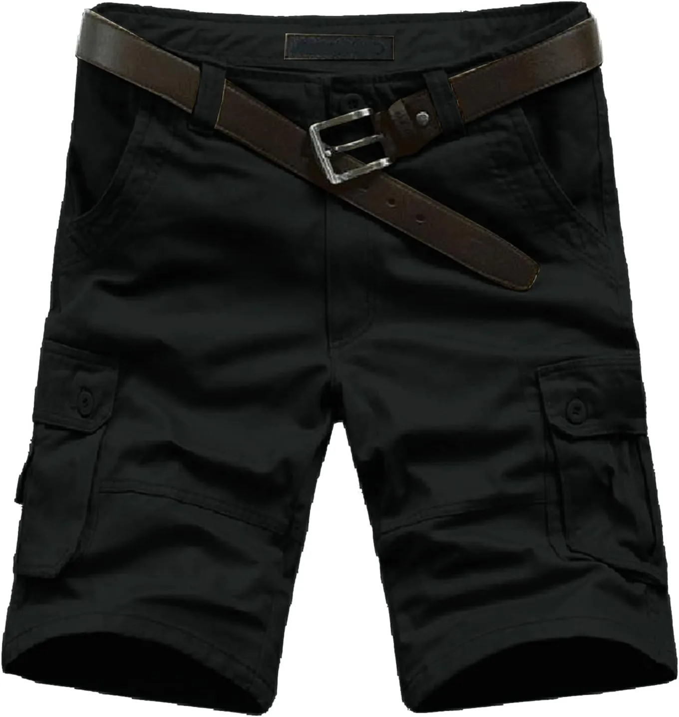 Men's Athletic Sport Cargo Shorts Hiking Fitness Short Pant Classic Fit Work Pants Summer Beach Shorts