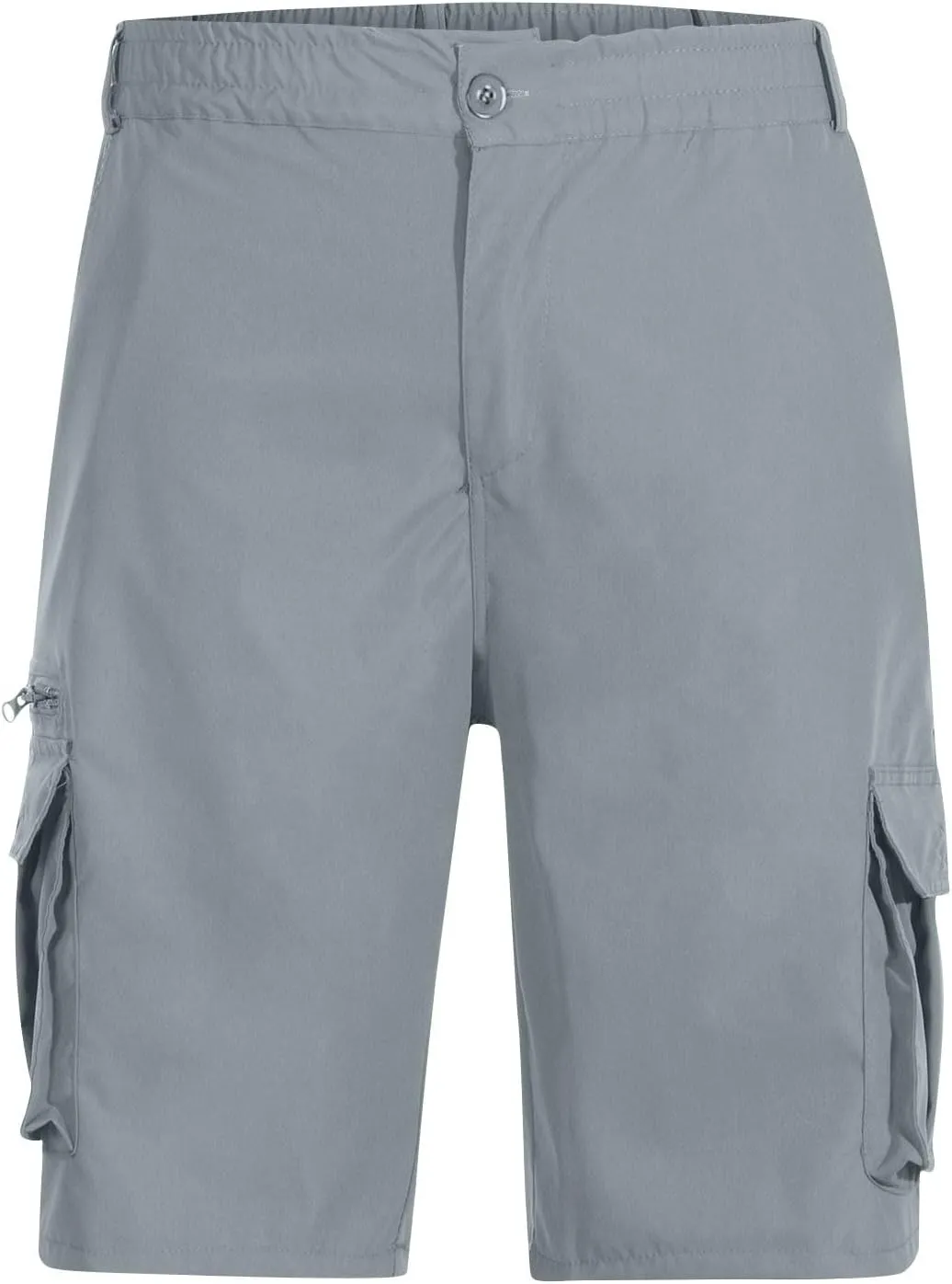 Mens Cargo Shorts Drawstring Elastic Waist Cargo Shorts Casual Loose Fit Lightweight Multi-Pockets Cargo Pants 2024