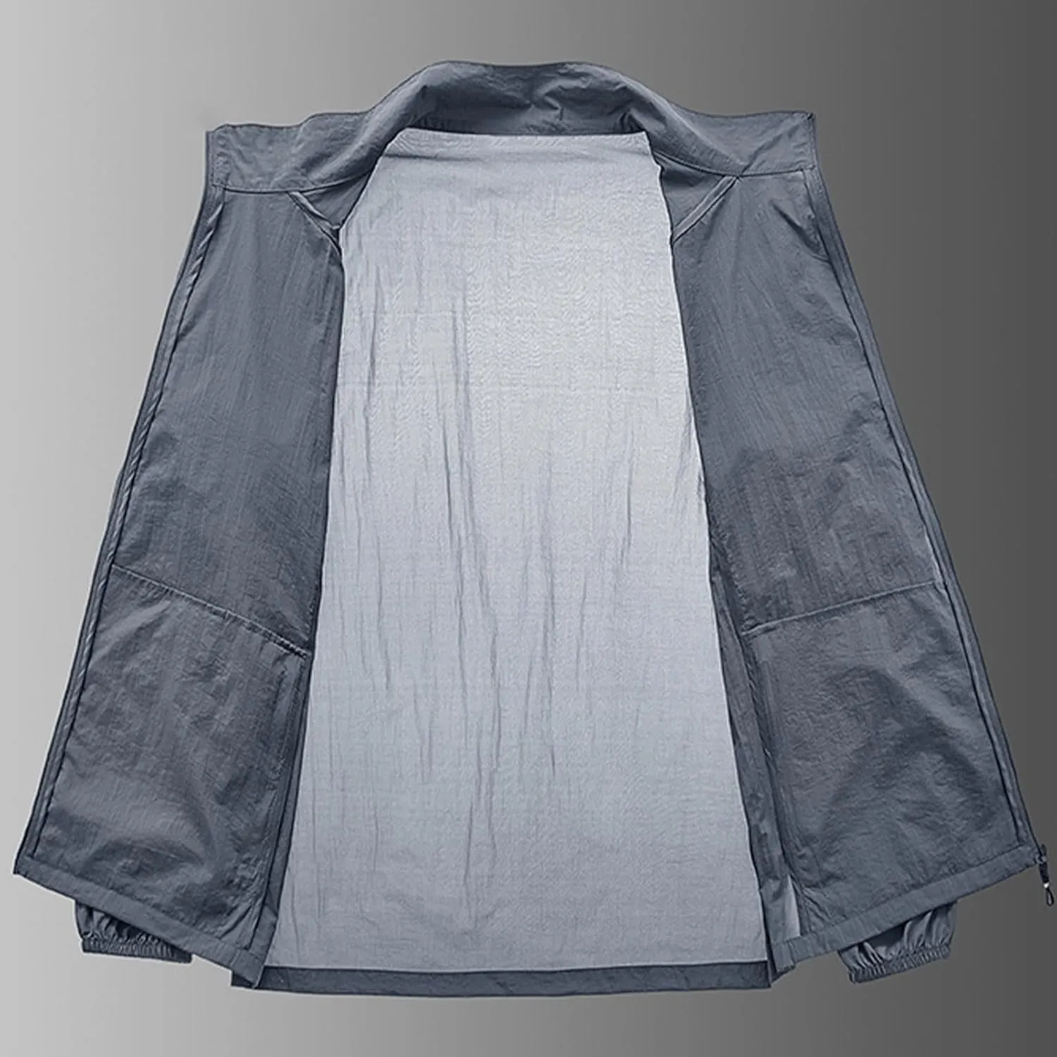 Mens Cycling Rain Jacket Outdoor Lightweight Waterproof Packable Soft Shell Windbreaker Jacket for Hiking Golf Running