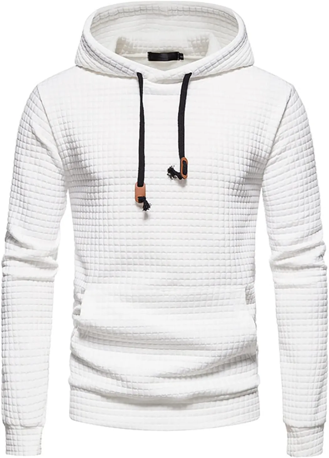 Mens Fashion Hoodies Sweatshirt Casual Long Sleeve Hooded Sweaters Pullover Winter Clothes for Men with Pocket