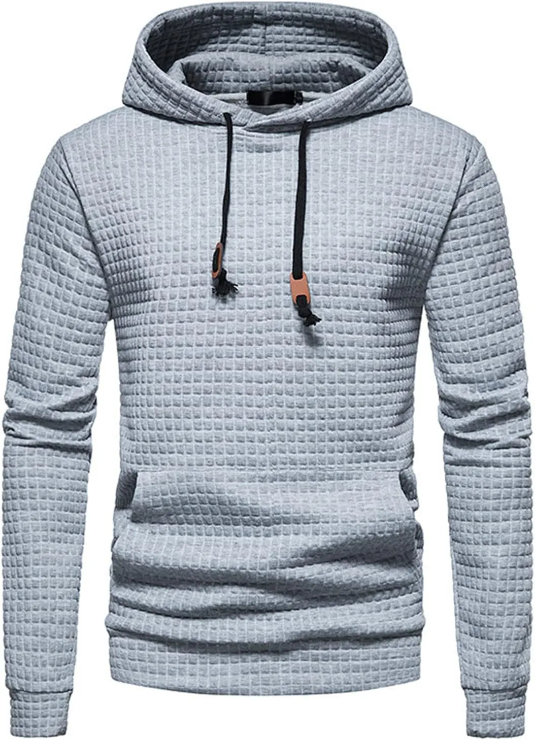 Mens Fashion Hoodies Sweatshirt Casual Long Sleeve Hooded Sweaters Pullover Winter Clothes for Men with Pocket