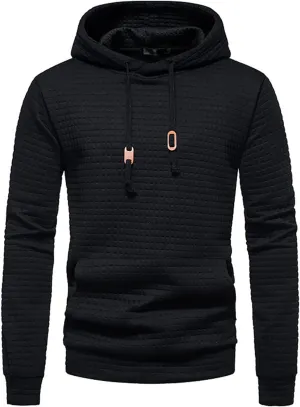 Mens Fashion Hoodies Sweatshirt Casual Long Sleeve Hooded Sweaters Pullover Winter Clothes for Men with Pocket
