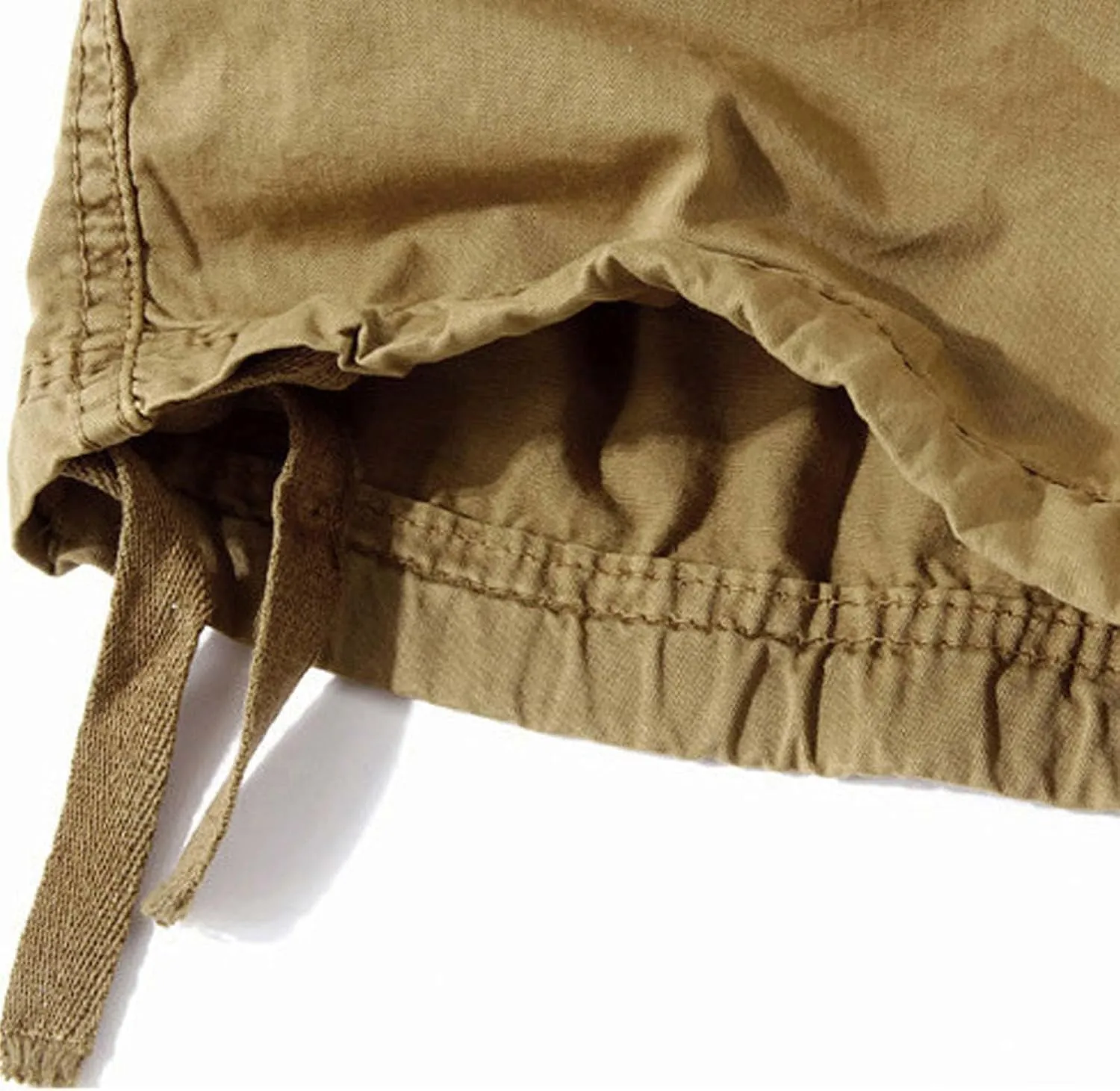 Men's Plus Size Cargo Shorts with Multi-Pockets Knee Length Tactical Short Pants Relaxed Summer Beach Shorts Pants
