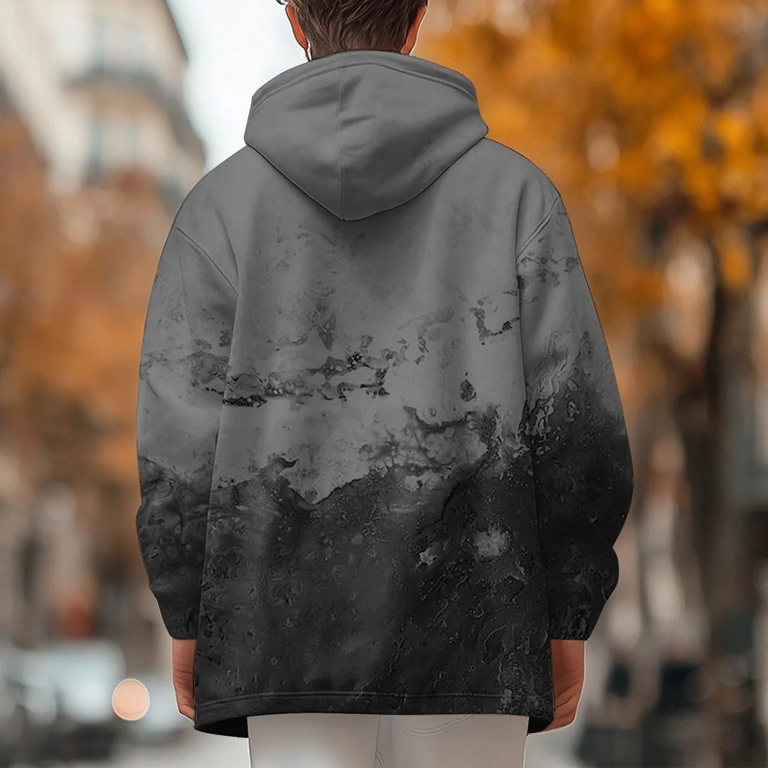 Mens Sherpa Lined Hoodie Full-Zip Winter Warm Hooded Heavyweight Thermal Fleece Sweatshirt