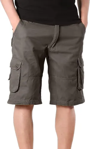Mens Shorts Casual Stretch Tactical Hiking Shorts Waterproof Quick Dry Work Pants Hiking Fishing Short with Pockets