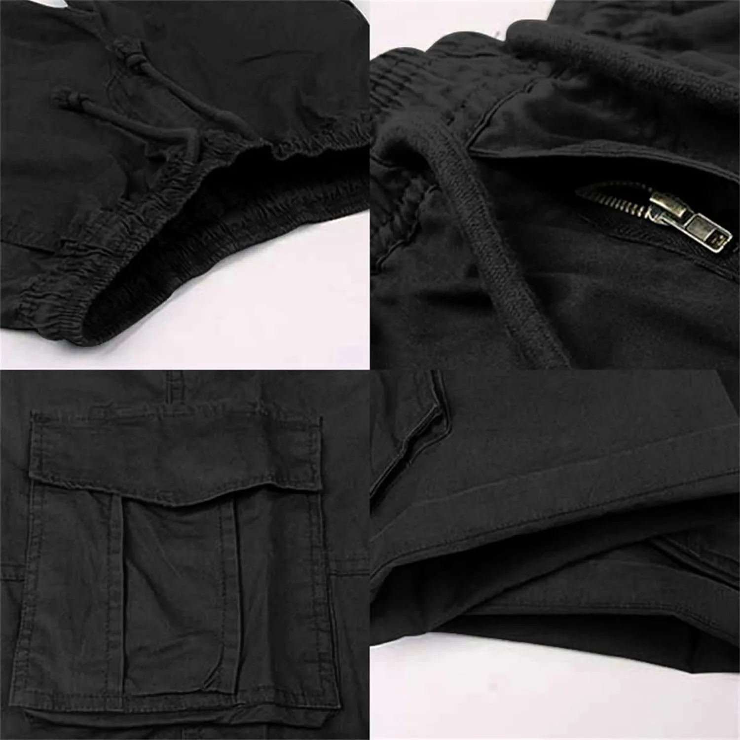 Mens Shorts Casual Stretch Tactical Hiking Shorts Waterproof Quick Dry Work Pants Hiking Fishing Short with Pockets