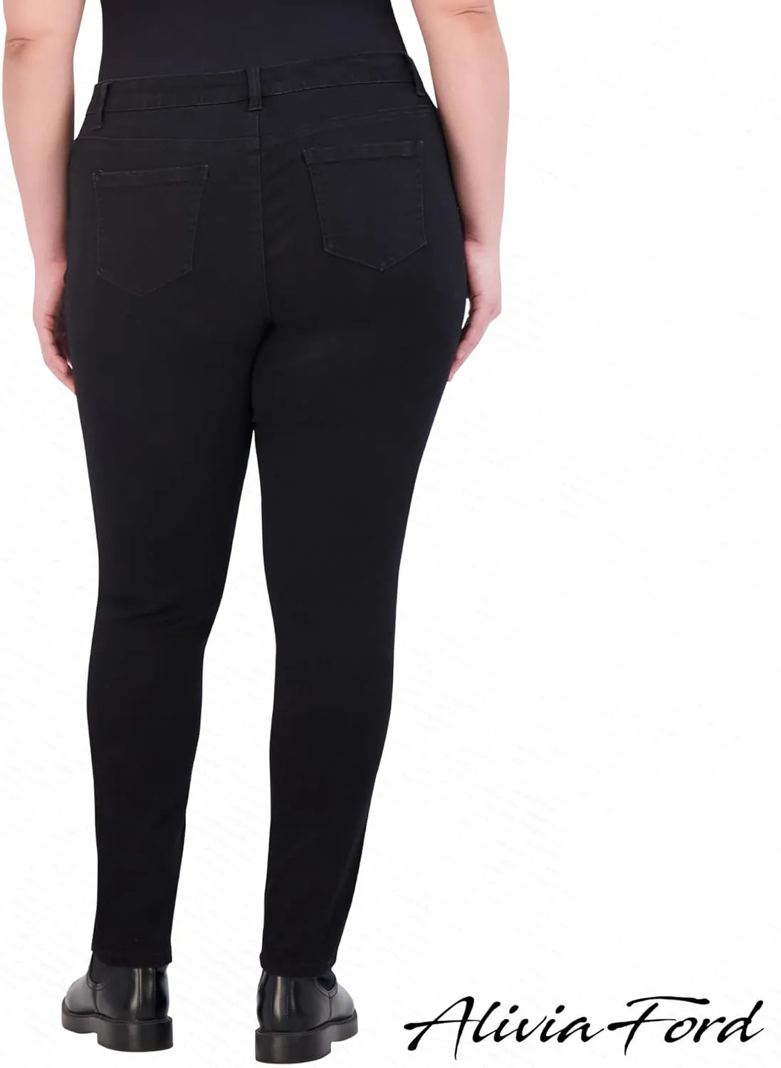 Plus Size Jeans for Women – High Waisted Skinny Jeans for Women – 29”