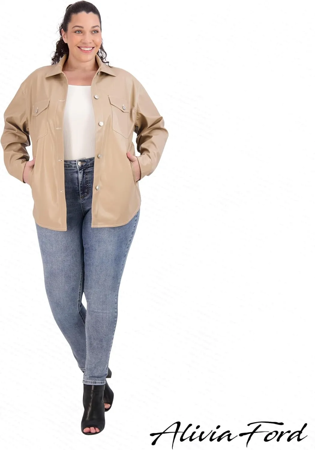 Plus Size Jeans for Women – High Waisted Skinny Jeans for Women – 29”