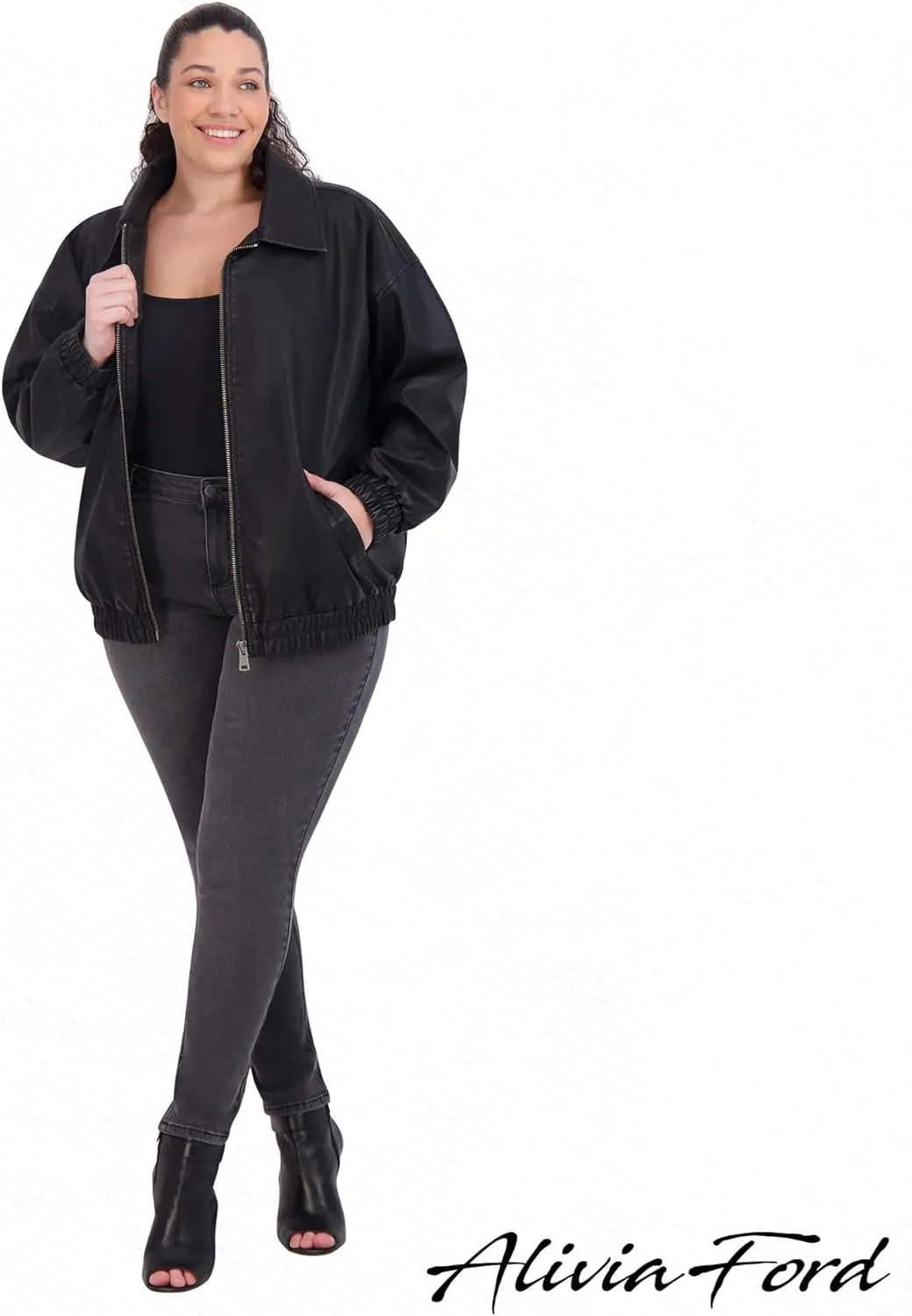 Plus Size Jeans for Women – High Waisted Skinny Jeans for Women – 29”