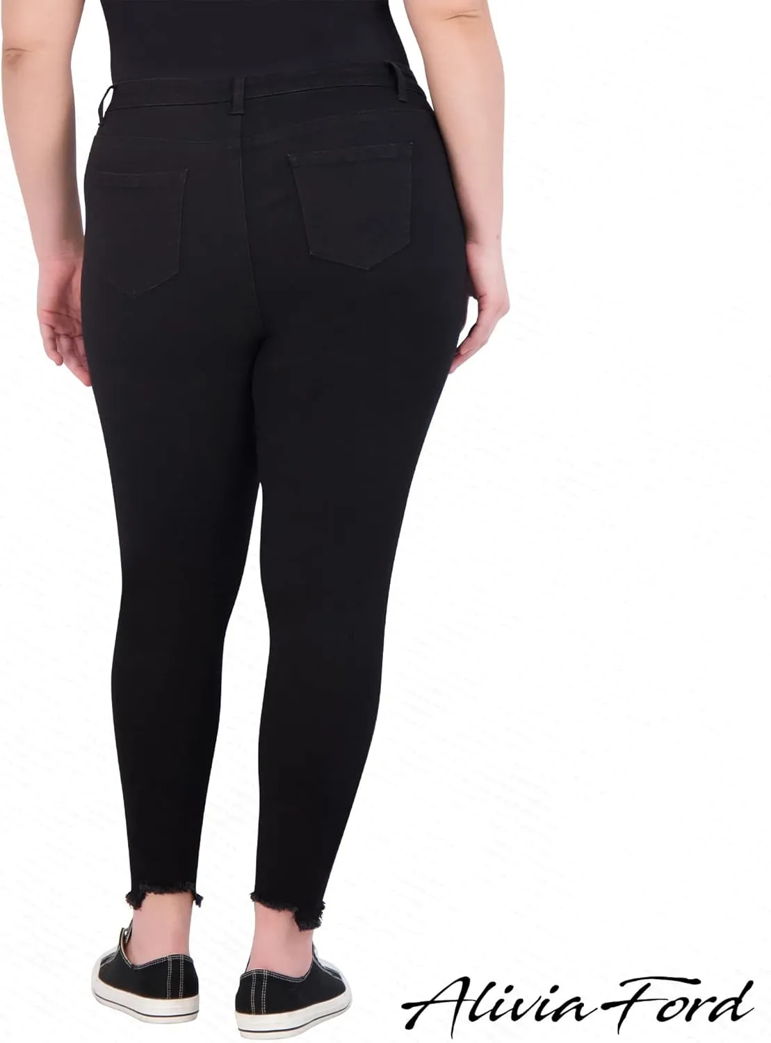 Plus Size Jeans for Women – High Waisted Skinny Jeans for Women – 29”