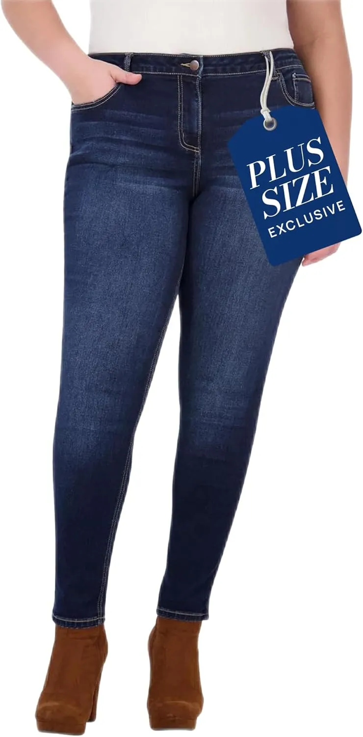 Plus Size Jeans for Women – High Waisted Skinny Jeans for Women – 29”