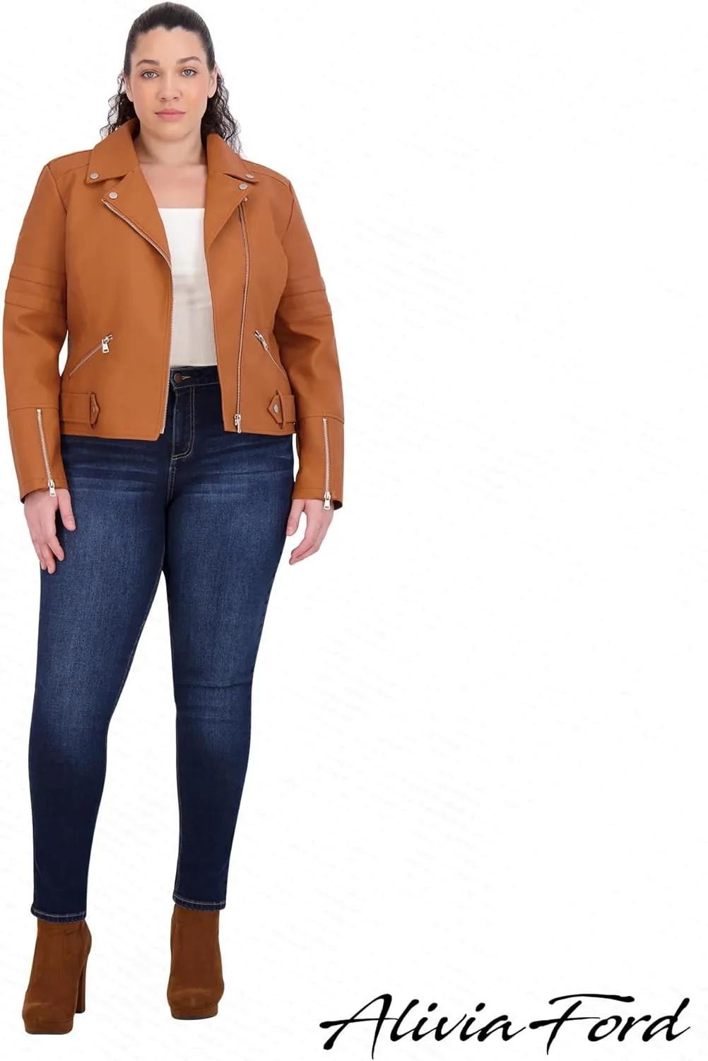 Plus Size Jeans for Women – High Waisted Skinny Jeans for Women – 29”