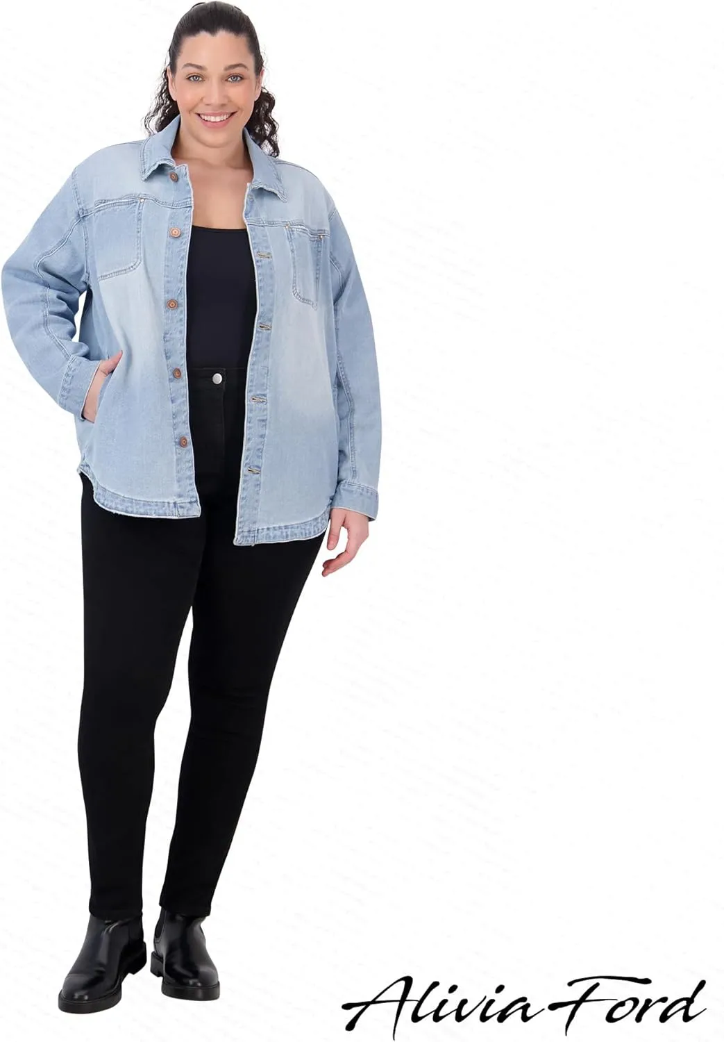 Plus Size Jeans for Women – High Waisted Skinny Jeans for Women – 29”