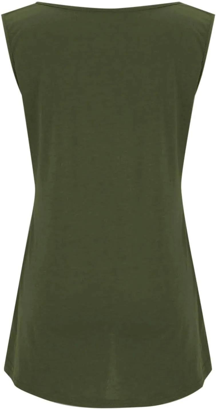Plus Size Tops for Women Loose Fit Tank Top Summer Casual Scoop Neck Trendy Sleeveless Shirts Fashion Flowy Blouse