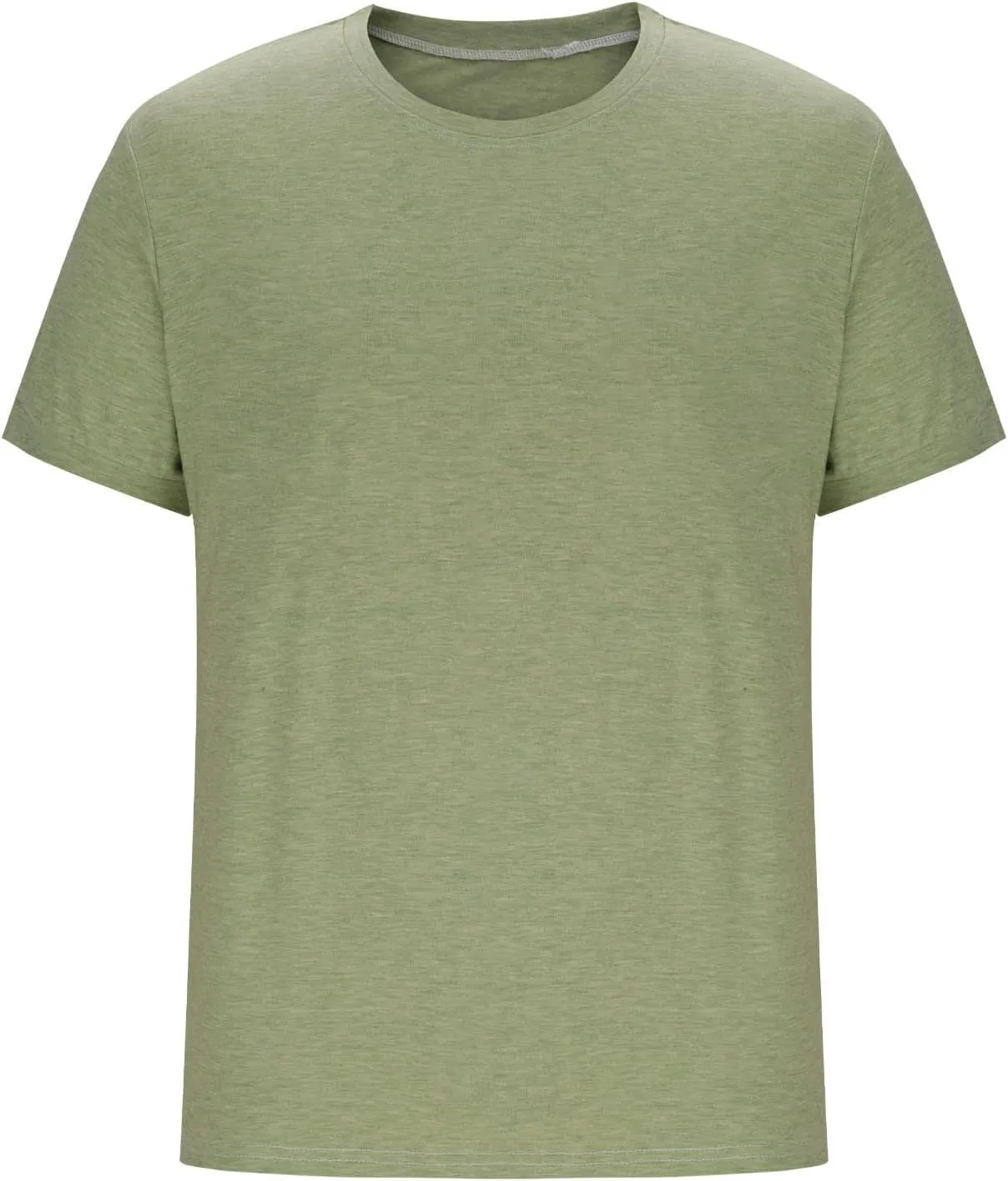 Short Sleeve T Shirt for Men Solid Color Crew Neck Tshirts Casual AAthletic Workout Tops Summer Loose Business Tees