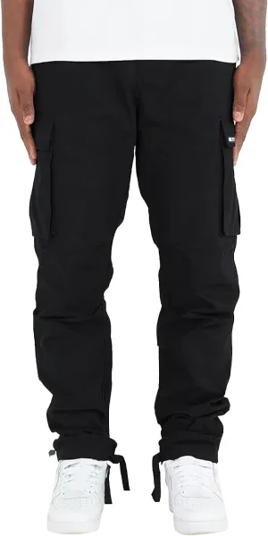 SUWBMHWE Mens Fashion Cargo Pants Multi Pocket Athletic Pants Casual Outdoor Trousers with Drawstring Loose Work Pants