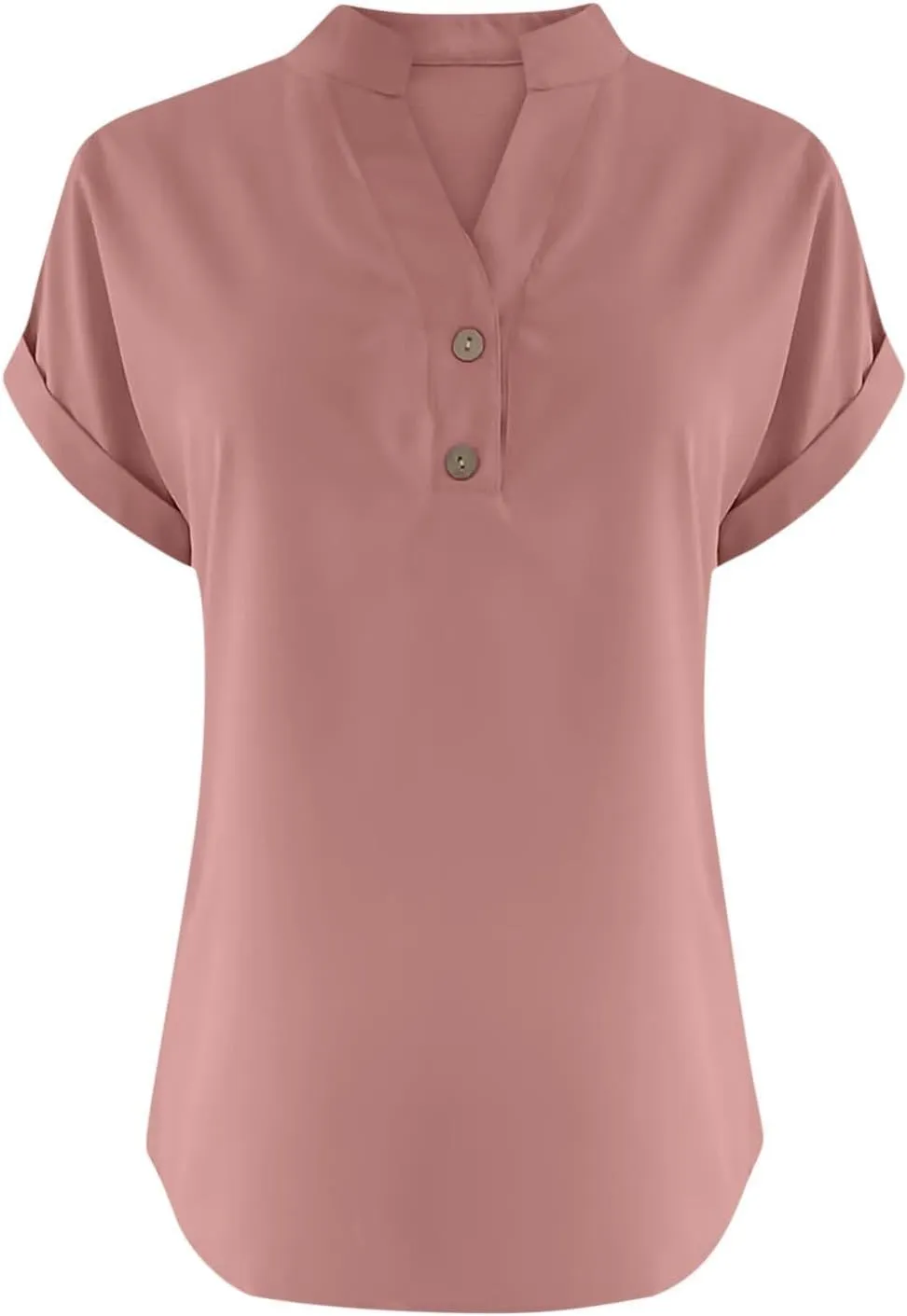 T Shirts for Women Fashion Sexy V Neck Tops Trendy Casual Short Sleeve Solid Tees Ladies Summer Loose Comfy Blouses