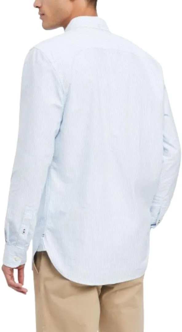 Tommy Hilfiger Men's Long Sleeve Button Down Oxford Shirt in Regular Fit