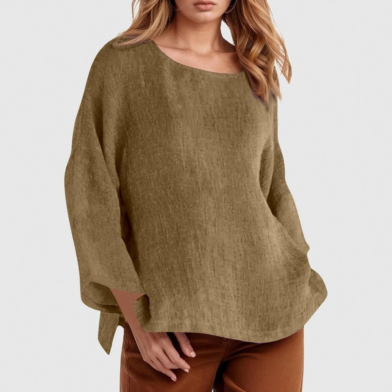Women Buttons Cotton Linen Short Sleeve T Shirt Summer Henley Casual Plus Size Tunic Tops V-Neck Loose Tshirts
