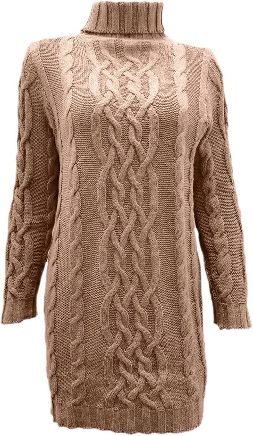 Women Oversized Sweaters Long Sleeve Knit Blouse Cozy Pullover Casual Turtleneck Sweater Trendy Winter Outfits