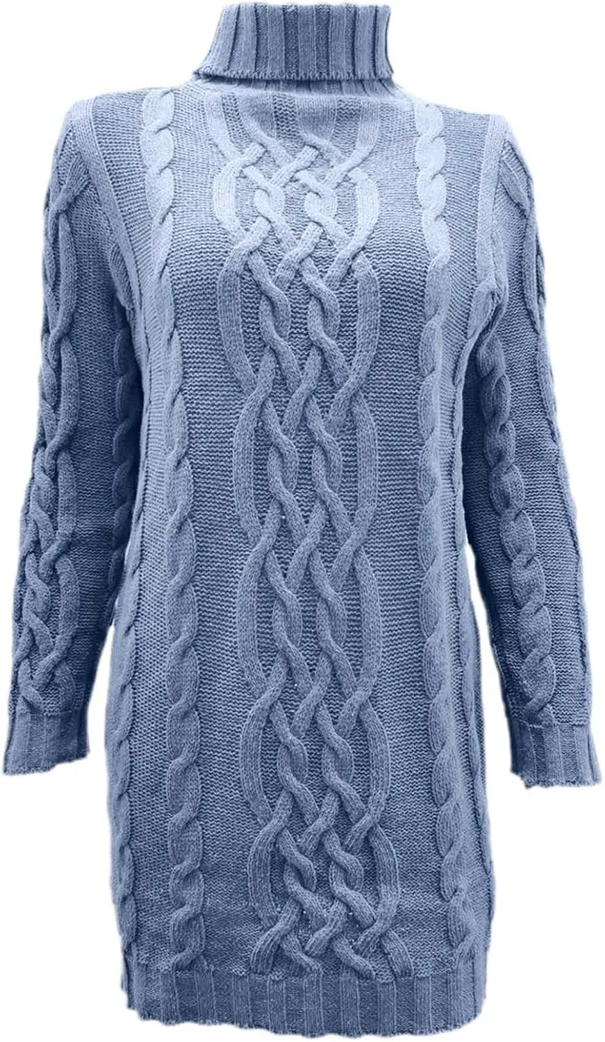 Women Oversized Sweaters Long Sleeve Knit Blouse Cozy Pullover Casual Turtleneck Sweater Trendy Winter Outfits