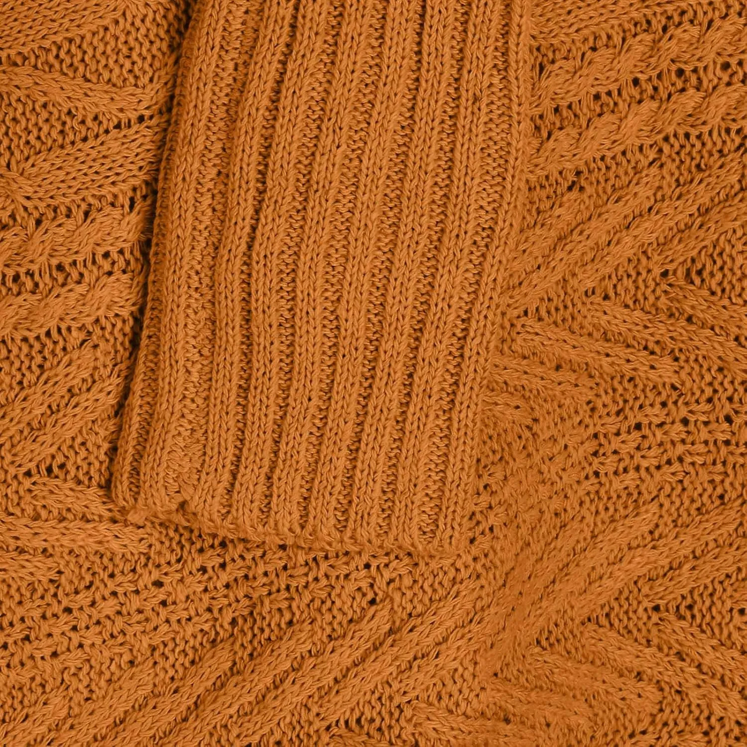 Womens Cable Knit Sweaters, Crewneck Long Sleeve Pullover Tops Casual Chunky Knitted Sweater