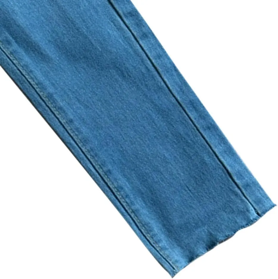 Womens High Waisted Skinny Jeans Blue Sexy Trendy Pencil Jeans Slim Stretchy Denim Pants for Women 2025
