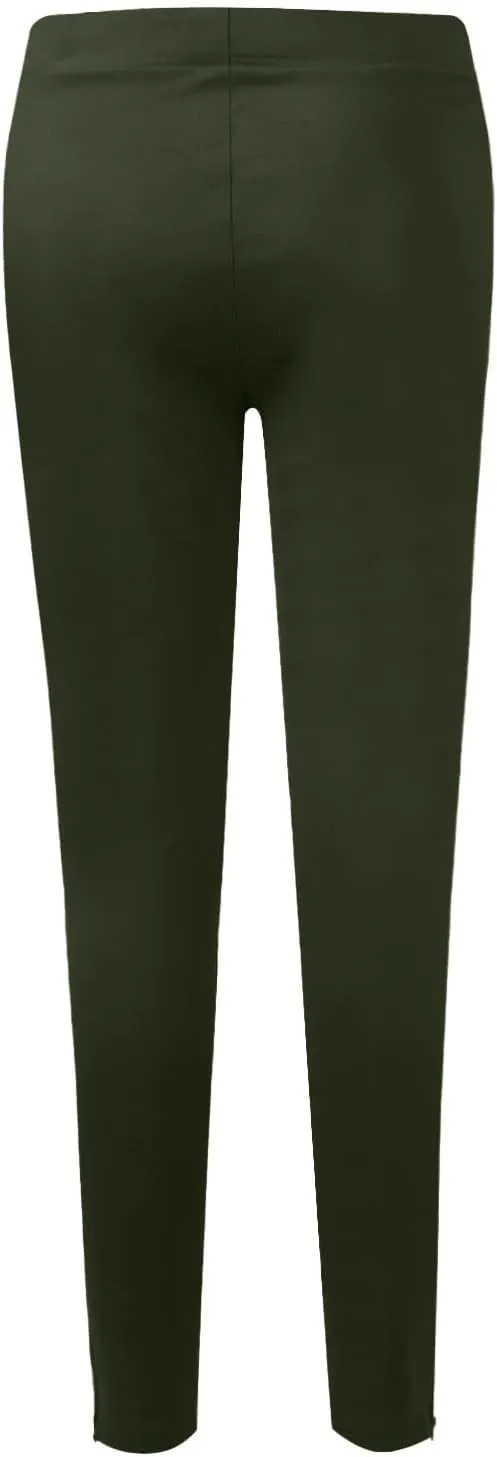 Women's High Waisted Skinny Jeans Stretch Cropped Pencil Pants Striped Jeggings Casual Denim Trousers with Pockets