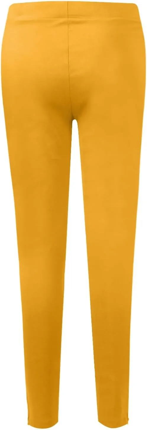 Women's High Waisted Skinny Jeans Stretch Cropped Pencil Pants Striped Jeggings Casual Denim Trousers with Pockets