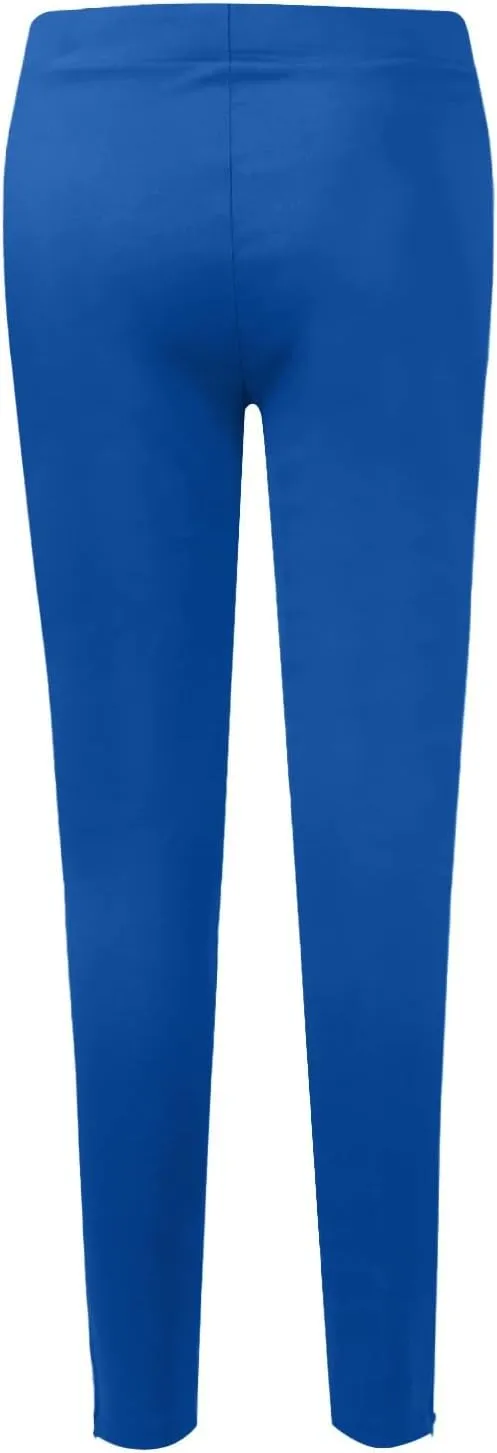 Women's High Waisted Skinny Jeans Stretch Cropped Pencil Pants Striped Jeggings Casual Denim Trousers with Pockets