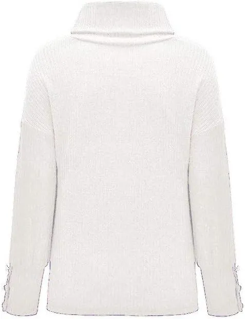 Womens Turtleneck Sweater Oversized Cable Knit Sweater Cowl Neck Chunky Sweater Winter Plus Size Cute Pullover Jumper