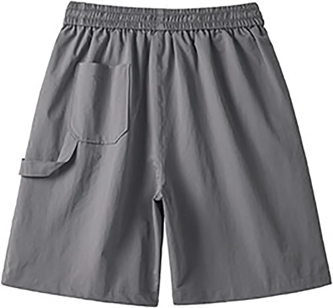 Xiaojmake Mens Athletic Gym Shorts Quick Dry Lightweight 7" Workout Short Sports Running Basketball Trunks Board Shorts Liner