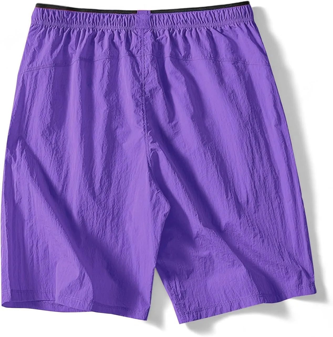 Xiaojmake Mens Athletic Running Shorts with Compression Liner Quick Dry Ice Silk Sports Gym Hiking Shorts with Zip Pockets