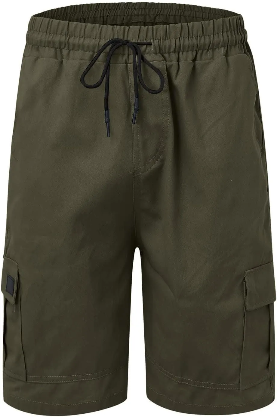 Ymosrh Men's Casual Cargo Shorts with Pockets Summer Short Pants Outdoor Work Shorts for Men, S-5XL