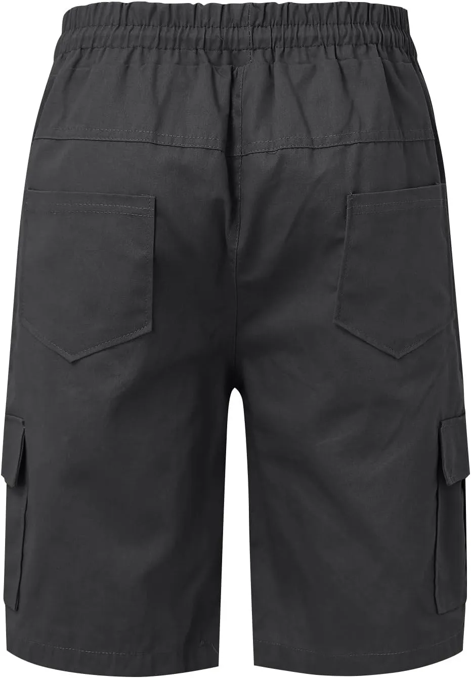 Ymosrh Men's Casual Cargo Shorts with Pockets Summer Short Pants Outdoor Work Shorts for Men, S-5XL