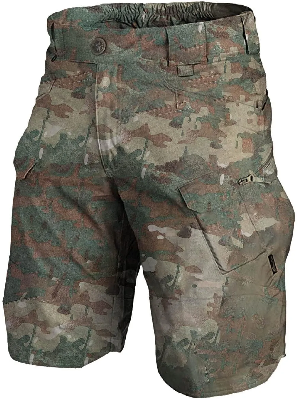 Ymosrh Men's Military Shorts Lightweight Water Resistant Tactical Shorts Stretch Outdoor Pants with Pockets, S-5XL