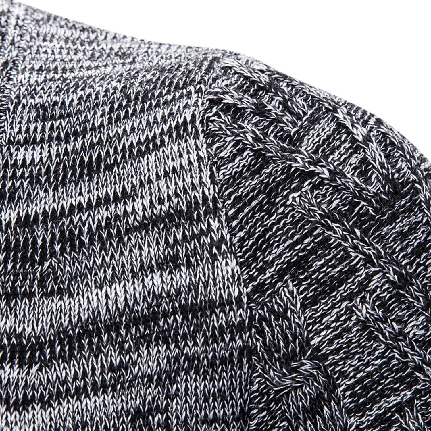 ZYXTIM Mens Cardigan Sweater Shawl Collar Chunky Warm Open Front Long Sleeve Knit Thick Slim Fit Hooded Sweaters with Pockets